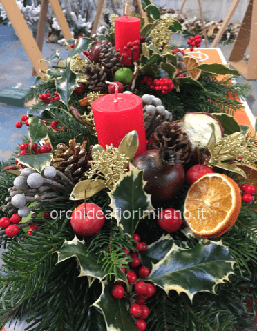 Centro tavola natalizio